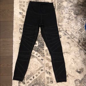 BN Lululemon tech mesh snake Wunder Under sz 4